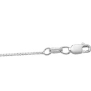 House collection 1001723 Silver Venetian Necklace 1.0 mm x 40 cm long