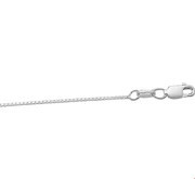 House collection 1001735 Silver Venetian Necklace 1.0 mm x 45 cm