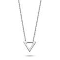 New Bling 9NB 0322 Necklace Open Triangle silver silver colored 38-43 cm