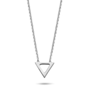New Bling 9NB 0322 Necklace Open Triangle silver silver colored 38-43 cm