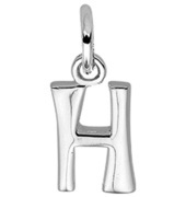 Home Collection Pendant Silver Letter H