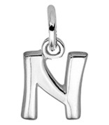 Home Collection Pendant Silver Letter N