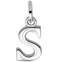 Home Collection Pendant Silver Letter S