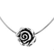 Home Collection Pendant Silver Rose