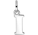 Home Collection Pendant Silver Letter I