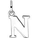 Home Collection Pendant Silver Letter N