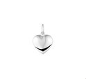 House Collection Pendant Silver Heart Solid