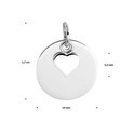 Huiscollectie 1328896 Zilverkleurig necklace with pendant