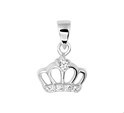Home Collection Pendant Silver Crown Zirconia