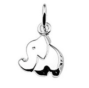House collection Pendant Silver Elephant