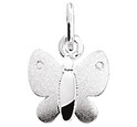 House collection Pendant Silver Butterfly Poli/mat