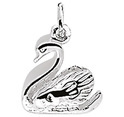 House collection Pendant Silver Swan