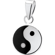 Home Collection Pendant Silver Yin Yang
