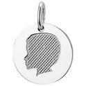 Huiscollectie 1021010 Zilverkleurig necklace with pendant
