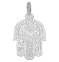 Huiscollectie 1004216 Zilverkleurig necklace with pendant