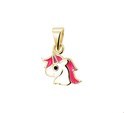 Home Collection Pendant Yellow Gold Unicorn
