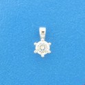 Huiscollectie 1329481 Zilverkleurig necklace with pendant