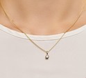 Huiscollectie 4021226 Goudkleurig necklace with pendant