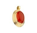 Huiscollectie 4021422 Rood necklace with pendant