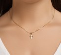 Huiscollectie 4021276 Goudkleurig necklace with pendant