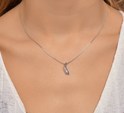 Huiscollectie 1329930 Zilverkleurig necklace with pendant