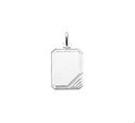 House collection Engraving pendant Diamond-coated