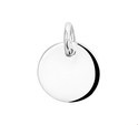 House Collection Engraving Pendant Round
