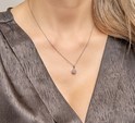 Huiscollectie 4104996 Zilverkleurig necklace with pendant