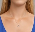 Huiscollectie 1330818 Zilverkleurig necklace with pendant
