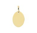 House collection Engraving pendant Oval
