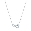 Swarovski 5520576 Necklace Infinity silver colored 38-43 cm