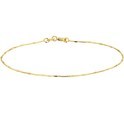 Home Collection Bracelet Gold Venetian And Bars 0.9 mm 18 cm