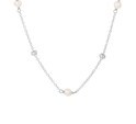 House collection 1332316 Silver Necklace Pearl 1.2 mm 41 + 4 cm