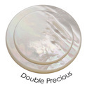 Quoins QMND-MM Disk Double Precious White Medium