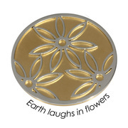 Quoins QMOD-L-06-G Mint Earth laughs in flowers Large
