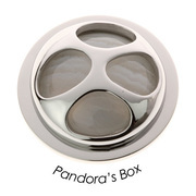 Quoins QMEJ-24-LW Disk Pandora's Box Cabuchon (Large)