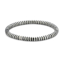 Frank 1967 7FB-0451 Bracelet with steel beads silver-coloured-white