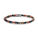 Frank 1967 7FB-0457 Stretch bracelet natural stone beads multi-coloured