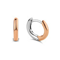 TI SENTO - Milano 7811SR Earrings silver and rose colored 12 x 2 mm
