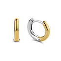 TI SENTO - Milano 7811SY Earrings silver and gold colored 12 x 2 mm