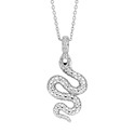 TI SENTO-Milano 3923SI Necklace Snake silver 38-48 cm