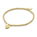 CO88 Collection Divine 8CB 90671 Steel stretch bracelet - pendant - One-size - gold colored