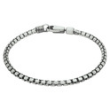 Bracelet 1101727 Silver Oxi Venetian 3.5 mm wide x 20 cm long