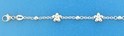House collection Bracelet Silver Flower Zirconia 1.8 mm 11 - 13 cm