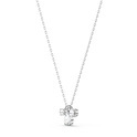 Swarovski 5571077 Necklace Attract Cluster rhodium-plated silver-coloured 40 cm