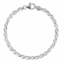 FirstChoice SIN Bracelet silver Singapore 1.5 grams 18 cm