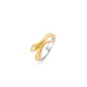 TI SENTO-Milano 12160SY Ring Snake silver gold-coloured