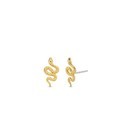TI SENTO - Milano Earrings 7826SY Silver gold plated