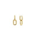 TI SENTO - Milano Earrings 7831SY Silver gold plated