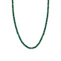 TI SENTO-Milano 3916MA Beaded necklace silver-malachite green 38-48 cm